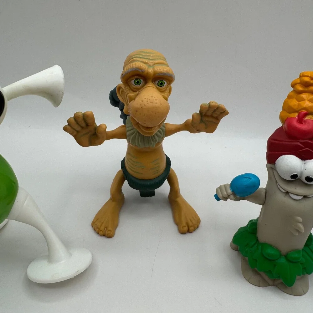 Mixed Toy Lot Power Rangers Dino Thunder Tak Juju McDonald's Alien Figures Multi